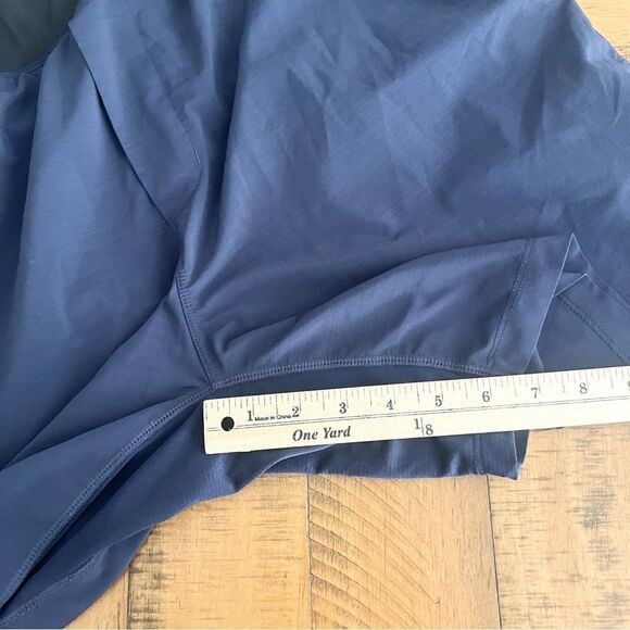 Fabletics Shorts Mens Blue Stretch Running 7” The Franchise Performance Size XL - Picture 5 of 5